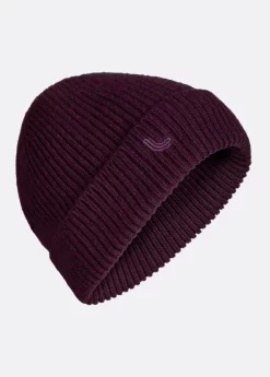 LOLE Everyday Merino Wool Beanie - Plum