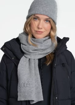LOLE Everyday Merino Wool Scarf - Meteor Grey
