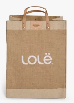 LOLE Market Tote Shopper Bag - White