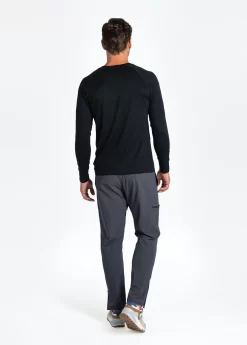 LOLE Jasper Long Sleeve - Black -Urban Fit Shop LSM0152 N415 3 1900x scaled