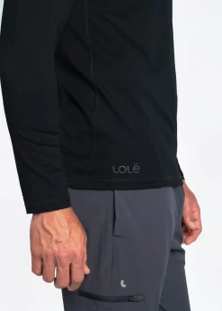 LOLE Jasper Long Sleeve - Black -Urban Fit Shop LSM0152 N415 7 1900x scaled