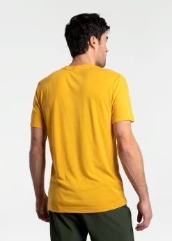 LOLE Everyday Short Sleeve - Golden Oxide -Urban Fit Shop LSM0161 Y282 3 1900x scaled