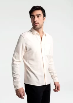 LOLE Colin Shirt - Ecru -Urban Fit Shop LSM0169 W438 5 1900x scaled