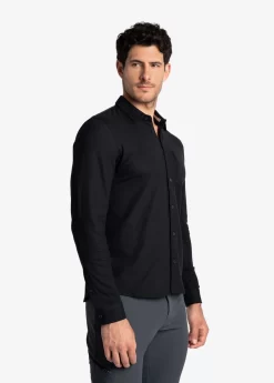 LOLE Colin Shirt - Black -Urban Fit Shop LSM0185 N415 3 1900x scaled