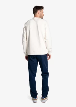 LOLE Easy Crew Neck Pullover - Cream -Urban Fit Shop LSM0199 W441 4 1900x scaled
