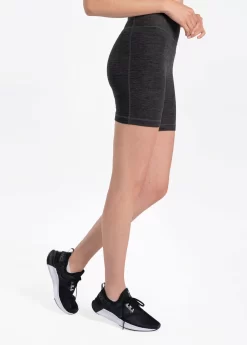 LOLE Half Moon Biker Shorts - Black Heather -Urban Fit Shop LSW4236 N134 4 1900x scaled