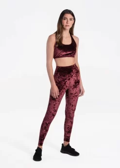 LOLE Burst Velvet Bra - Plum -Urban Fit Shop LSW4245 P708 4 1900x scaled