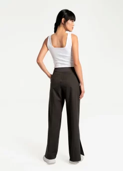 LOLE Connect Wide Leg Pants - Olive -Urban Fit Shop LSW4268 BB03 3 1900x scaled
