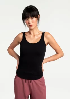 LOLE Organic Cotton Tank Top - Black
