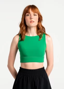 LOLE Step Up Bra - Jade