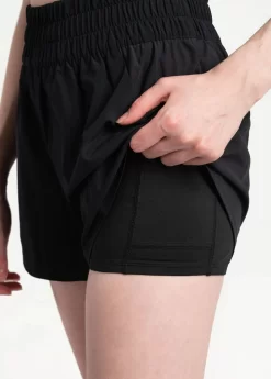 LOLE Running Shorts - Black -Urban Fit Shop LSW4312 N415 6 1900x scaled