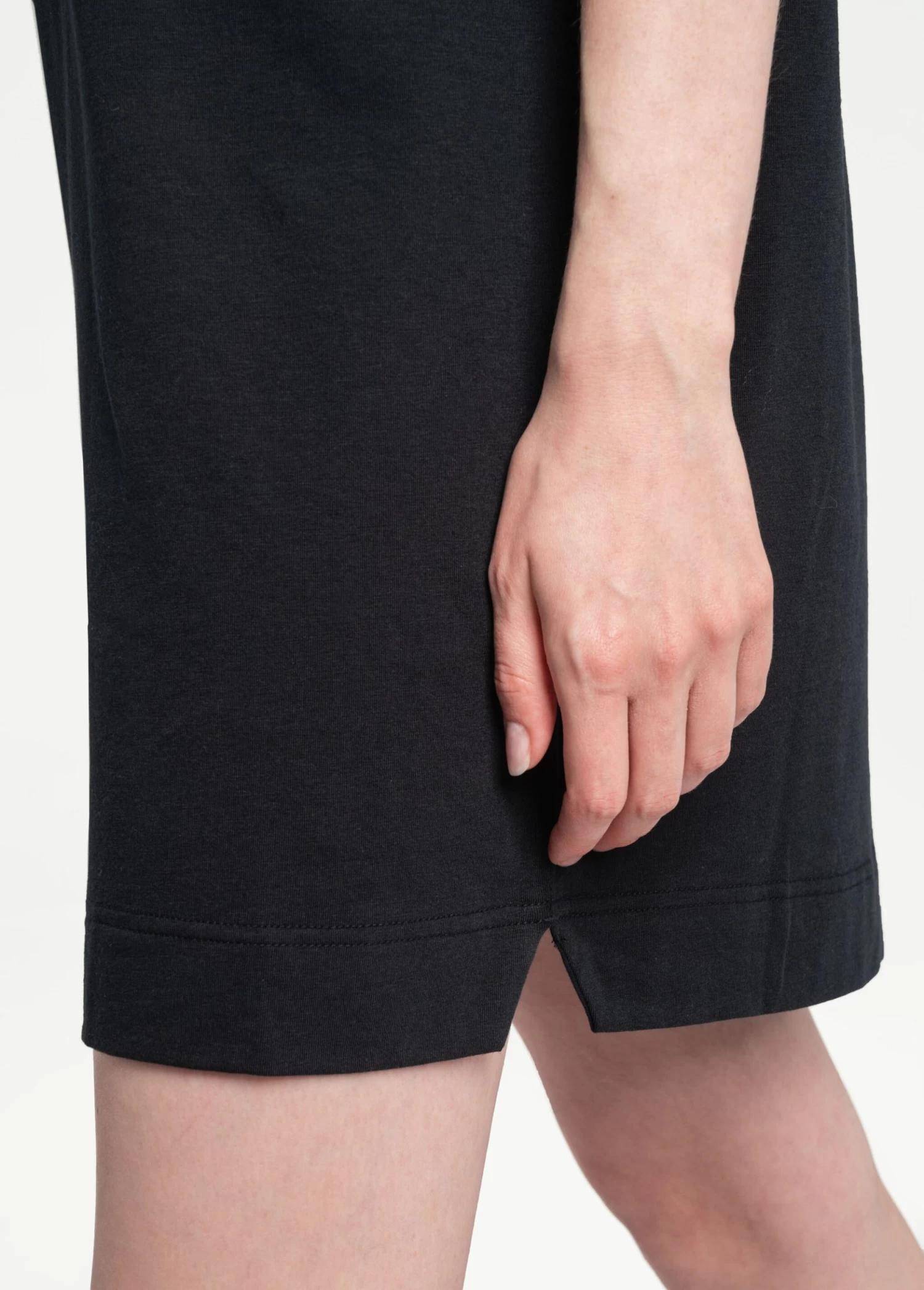 LOLE Effortless Cotton Dress - Black 6 LOLE Effortless Cotton Dress - Black - Image 6