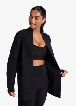 LOLE Ottoman Cardigan - Black -Urban Fit Shop LSW4358 N415 9 1900x scaled