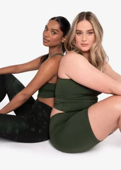 LOLE Comfort Stretch Ankle Leggings - Kombu Crushed Blooms -Urban Fit Shop LSW4363 V803 7 1900x scaled