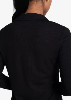 LOLE Traverse 1/2 Zip Dress - Black -Urban Fit Shop LSW4370 N415 7 1900x scaled