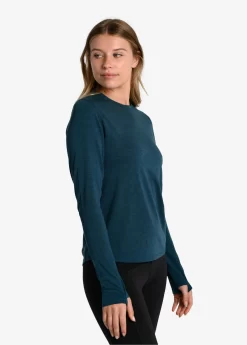 LOLE Performance Wool Moisture-wicking Long Sleeve - Fjord Blue 7 LOLE Performance Wool Moisture-wicking Long Sleeve - Fjord Blue -Urban Fit Shop LSW4376 BB49 3 1900x scaled