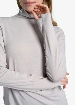 LOLE Performance Wool Moisture-wicking Turtleneck - Abalone -Urban Fit Shop LSW4378 G370 5 1900x scaled