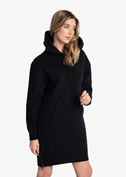 LOLE Easy Hoodie Oversized Dress - Black -Urban Fit Shop LSW4382 N415 3 1900x scaled