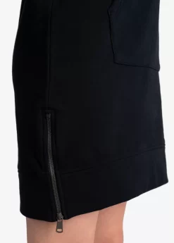 LOLE Easy Hoodie Oversized Dress - Black -Urban Fit Shop LSW4382 N415 6 1900x scaled
