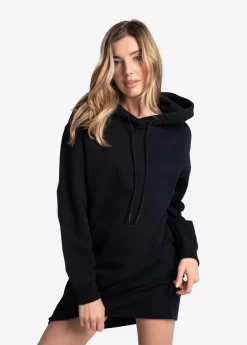 LOLE Easy Hoodie Oversized Dress - Black -Urban Fit Shop LSW4382 N415 7 1900x scaled