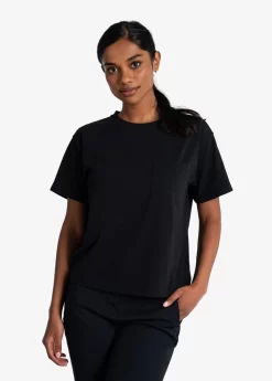 LOLE Effortless Cotton Tee - Black