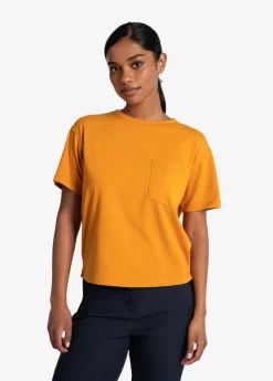LOLE Effortless Cotton Tee - Inca Gold