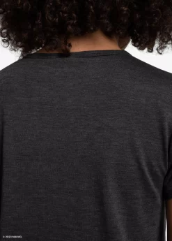 LOLE Everyday Short Sleeve - Marvel Black Cityscape -Urban Fit Shop LSW4385 N742 4 1900x scaled