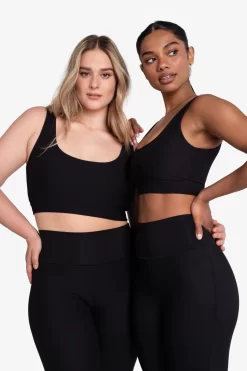 LOLE Sculpt Rib Bra - Black -Urban Fit Shop LSW4406 N415 6 1900x scaled