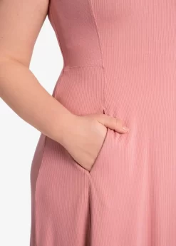 LOLE Traverse Short Sleeve Dress - Peony -Urban Fit Shop LSW4414 K135 6 1900x scaled