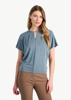 LOLE Elisia Blouse - Ash Heather