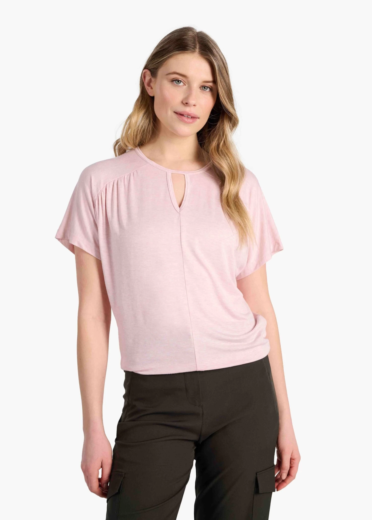 LOLE Elisia Blouse - Ballerina Heather 1 LOLE Elisia Blouse - Ballerina Heather