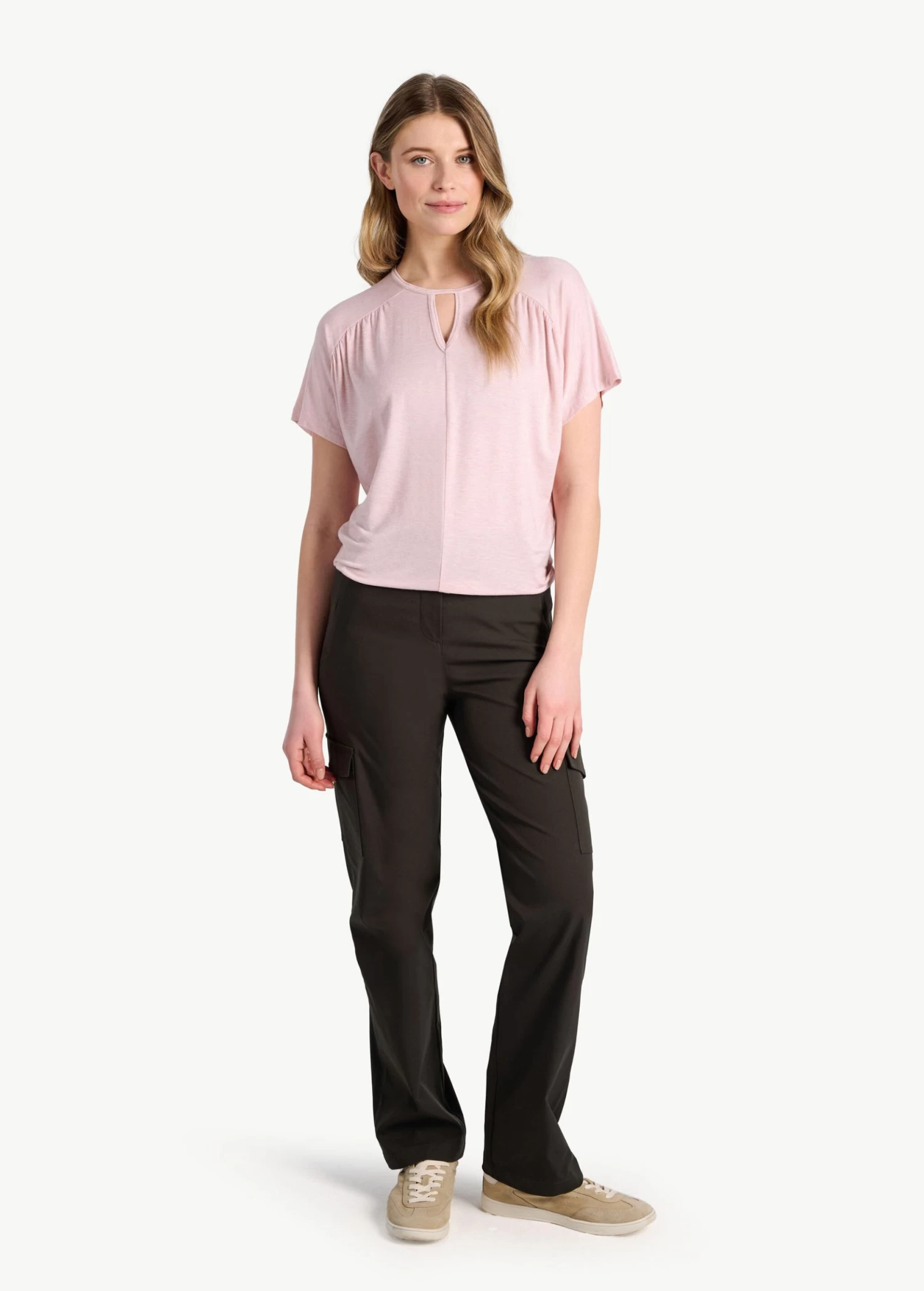 LOLE Elisia Blouse - Ballerina Heather 3 LOLE Elisia Blouse - Ballerina Heather - Image 3