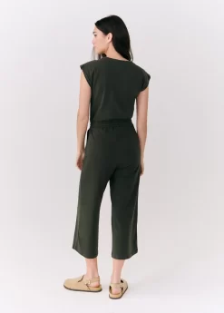 LOLE Effortless Wrap Jumpsuit - Olive 7 LOLE Effortless Wrap Jumpsuit - Olive -Urban Fit Shop LSW4425 BB03 3 1900x scaled