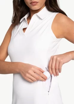 LOLE Step Up Polo Dress - White -Urban Fit Shop LSW4439 W101 5 1900x scaled