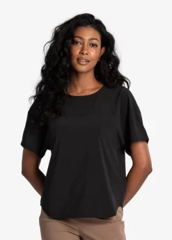 LOLE Olivie Short Sleeve Shirt - Black