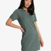LOLE Effortless Polo Dress - Marlin Blue
