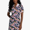 LOLE Effortless Polo Dress - Rio Floral Crocus