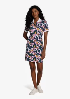 LOLE Effortless Polo Dress - Rio Floral Crocus -Urban Fit Shop LSW4507 K773 5 1900x scaled