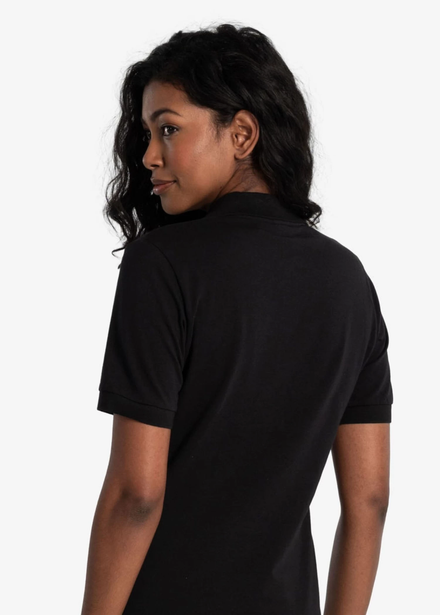 LOLE Effortless Polo Dress - Black 2 LOLE Effortless Polo Dress - Black - Image 2