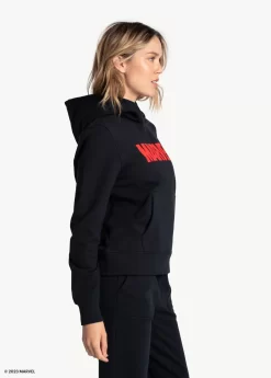 LOLE Easy Fleece Hoodie - Marvel Black Icone 10 LOLE Easy Fleece Hoodie - Marvel Black Icone -Urban Fit Shop LSW4510 N741 3 1900x scaled