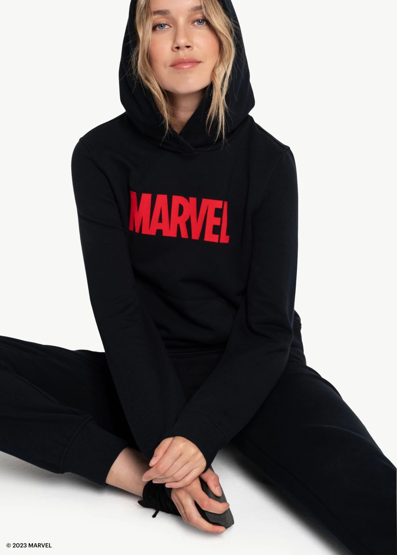 LOLE Easy Fleece Hoodie - Marvel Black Icone 8 LOLE Easy Fleece Hoodie - Marvel Black Icone - Image 8