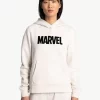 LOLE Easy Fleece Hoodie - Marvel Cream Icone