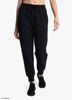 LOLE Easy Fleece Jogger - Marvel Black Icone