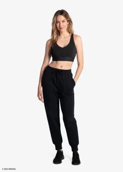 LOLE Easy Fleece Jogger - Marvel Black Icone -Urban Fit Shop LSW4511 N741 5 1900x scaled