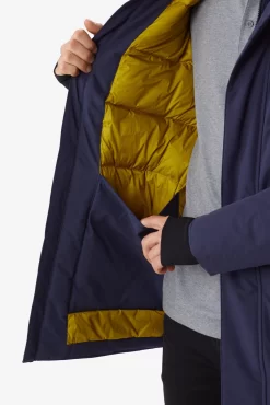 LOLE Elias Long Down Parka - Navy -Urban Fit Shop LUM0047 BB09 5 1900x scaled