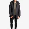 LOLE Elias Long Down Parka - Slate