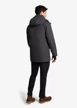 LOLE Elias Long Down Parka - Slate -Urban Fit Shop LUM0047 G889 4 1900x scaled