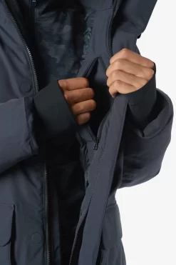 LOLE Elias Long Down Parka - Slate -Urban Fit Shop LUM0047 G889 8 1900x scaled