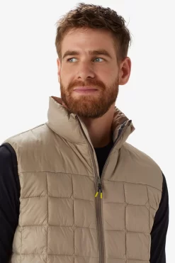 LOLE Kaslo Synth Down Vest - Sandstone -Urban Fit Shop LUM0051 E245 6 1900x scaled