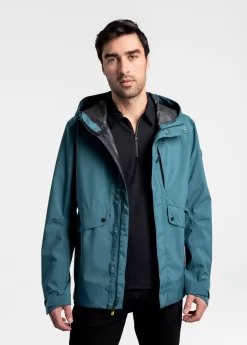 LOLE Steady Rain Jacket - Arctic Blue -Urban Fit Shop LUM0073 BB40 5 1900x scaled